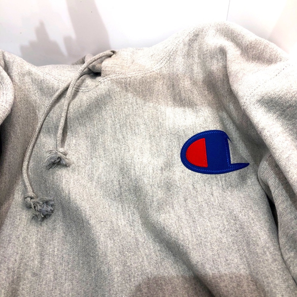 Champion Reverse Weave Big Script Hoodie - Picture 2 of 4
